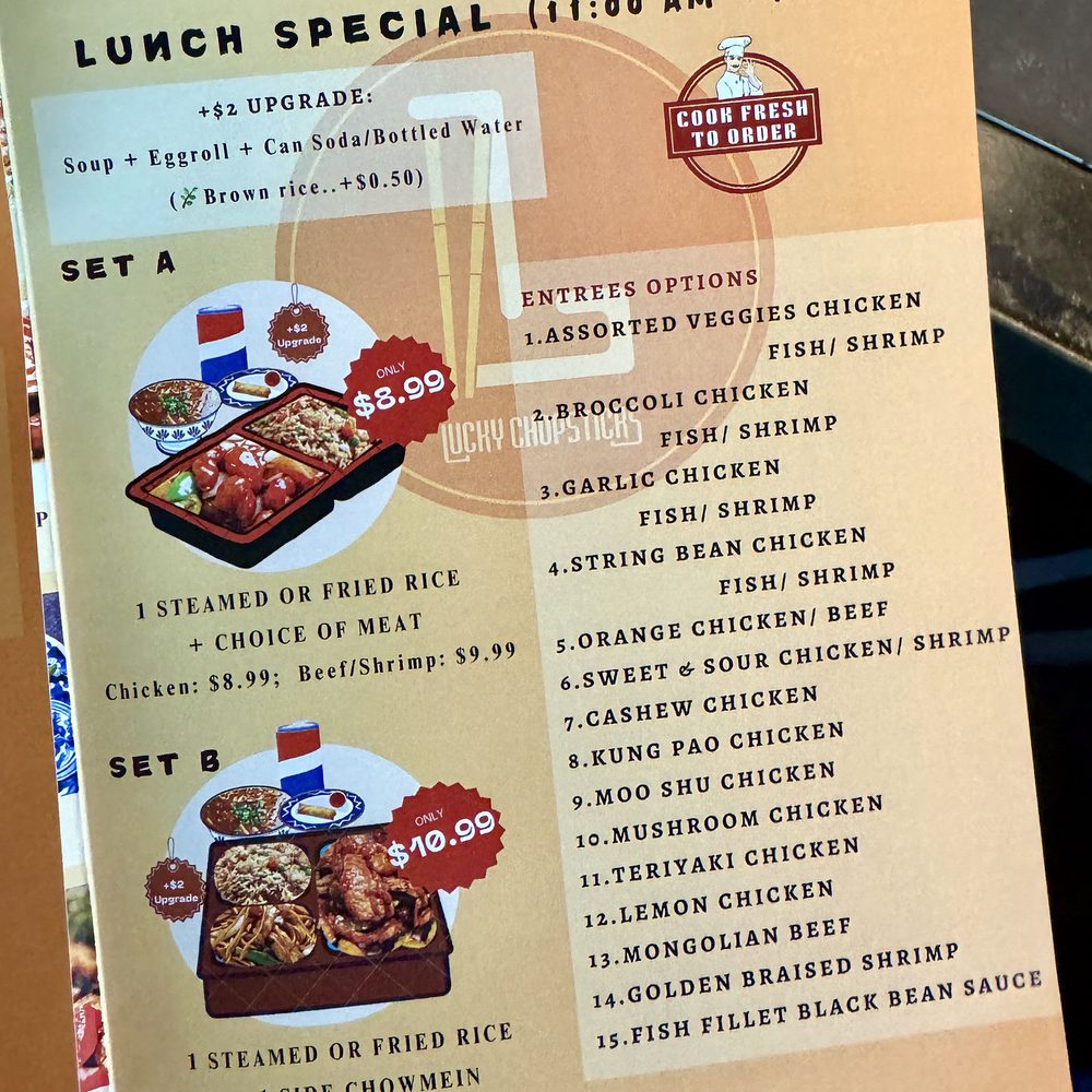 Lucky Chopsticks - Lunch special sets - Chinese Near Me - Cypress, California Lucky Chopsticks - Lunch special sets - Chinese Near Me - Cypress, California