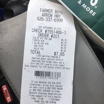 Farmer Boys - Breakfast & Brunch Near Me - Irwindale, California