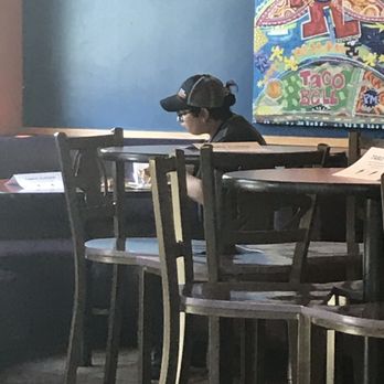Taco Bell - Tables labeled do not sit closed yet an employee sat there after we were told we couldn't. - Fast Food Near Me - Woodland, California Taco Bell - Tables labeled do not sit closed yet an employee sat there after we were told we couldn't. - Fast Food Near Me - Woodland, California