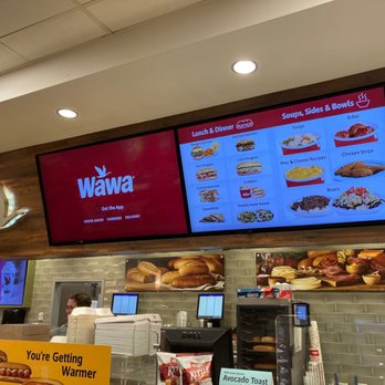 Wawa - Deli menu board - Convenience Stores Near Me - Glen Allen, Virginia