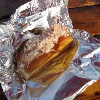 Sprague's Lobster - The Roll - Seafood Near Me - Wiscasset, Maine