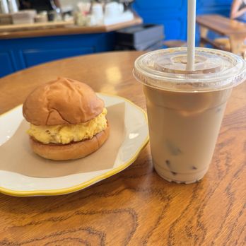 Scram - A Bun and a Brew (Cold!) - Breakfast & Brunch Near Me - Jersey City, New Jersey