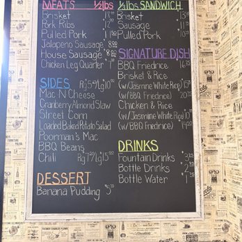 Brisket & Rice - Menu - Barbeque Near Me - Houston, Texas