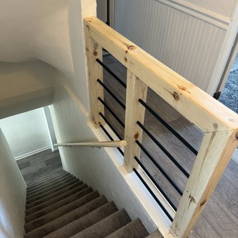 A Y Construction - Custom stair banister - Drywall Installation & Repair Near Me