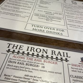 The Iron Rail - The Iron Rail Logo - Southern Near Me - Bolingbroke, Georgia