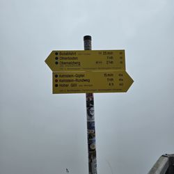 Das Kehlsteinhaus - The sign around the nest