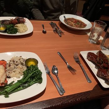 Anthony's Hearthfire Grill - Lobster tail special & ribs. - New American Near Me - Olympia, Washington