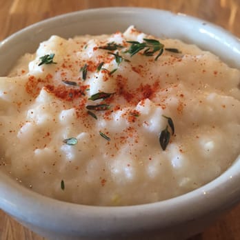 Same Day Cafe - Hominy grits with Gruyere - Desserts Near Me - Chicago, Illinois