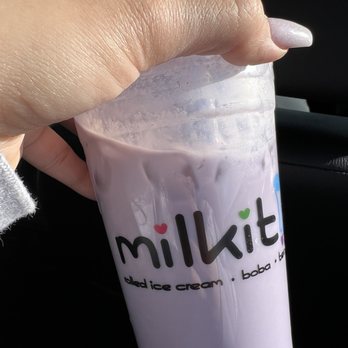 Milkit! - good taro milk tea with no boba black tea base - Ice Cream & Frozen Yogurt Near Me - Greenwood Village, Colorado Milkit! - good taro milk tea with no boba black tea base - Ice Cream & Frozen Yogurt Near Me - Greenwood Village, Colorado