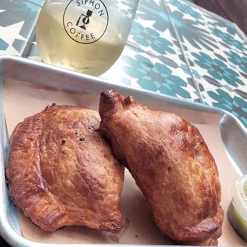 Siphon Coffee - Beef Empanada & Chicken Empanada - Cafes Near Me - Houston, Texas