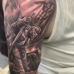 The Murder Art Collective - Black and grey realism