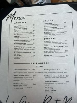 Menu photo 1 La Gare Resto Pub Shediac, ON Menu photo 1 La Gare Resto Pub Shediac, ON