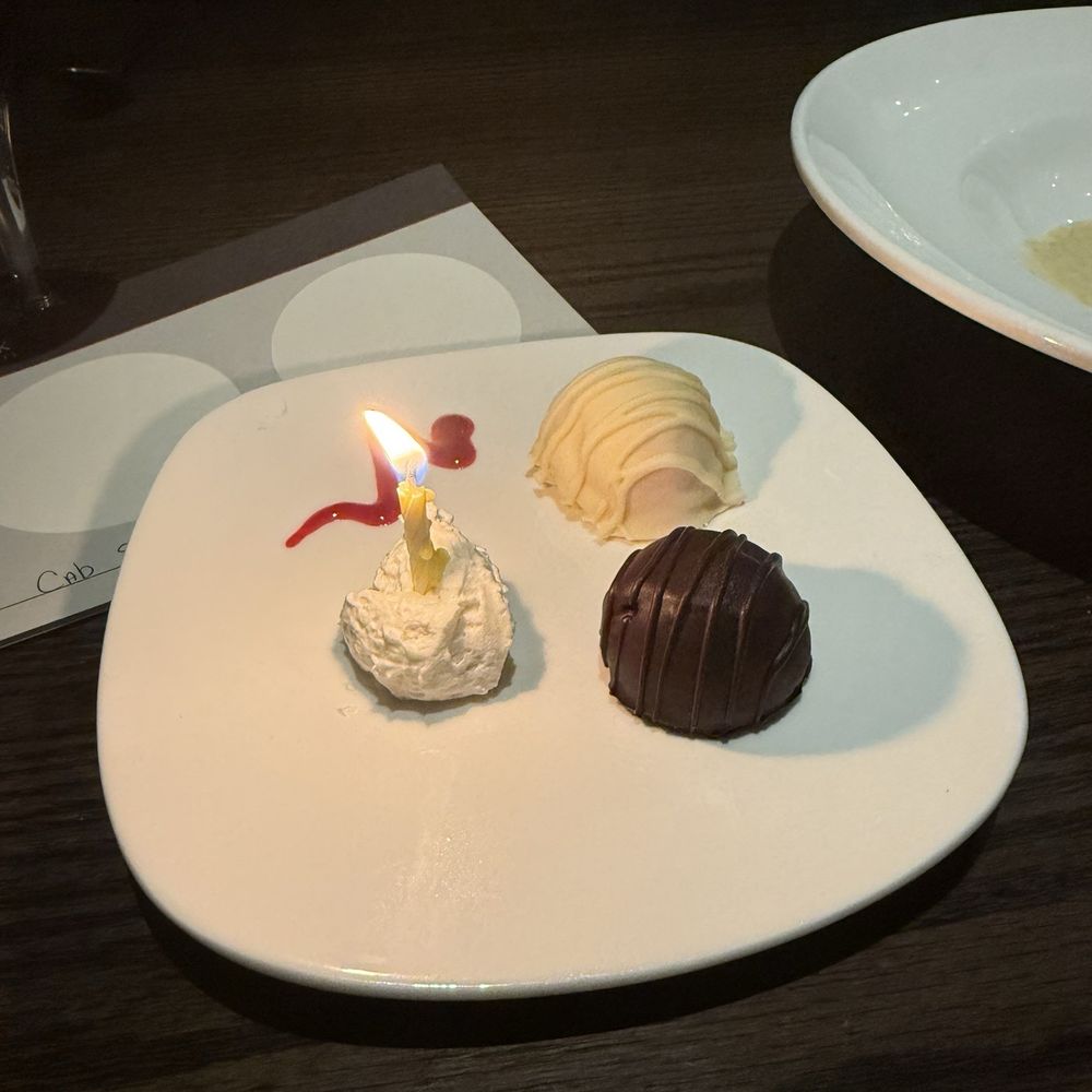 Cooper’s Hawk Winery & Restaurant - Birthday dessert - Seafood Near Me - Alpharetta, Georgia Cooper’s Hawk Winery & Restaurant - Birthday dessert - Seafood Near Me - Alpharetta, Georgia