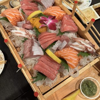 AYCE Sushi HB - Sashimi platter - Japanese Near Me - Huntington Beach, California