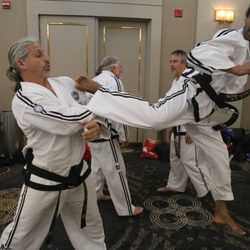 Team USA Taekwondo Fitness - Master Bernard in Action