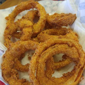 Rocket Burger & Subs - Corn meal battered onion rings... I love onions! - Burgers Near Me - Phoenix, Arizona Rocket Burger & Subs - Corn meal battered onion rings... I love onions! - Burgers Near Me - Phoenix, Arizona