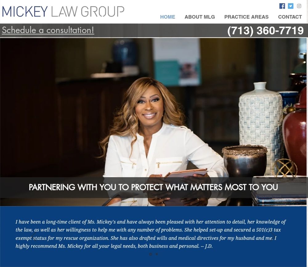 Mickey Law Group - disability attorney in Houston, TX