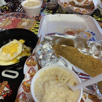 Randys Chicken And Waffles - Fish and grits - Soul Food Near Me - Lancaster, California Randys Chicken And Waffles - Fish and grits - Soul Food Near Me - Lancaster, California