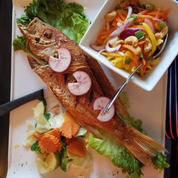 Am Thai Bistro - Deep fried red snapper. - Thai Near Me - Brooklyn, New York