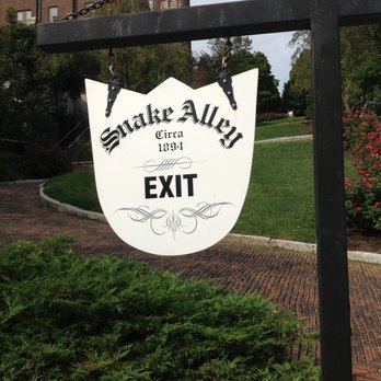 Snake Alley - Photo taken 9/14/2016 - Snake Alley (exit) - Landmarks & Historical Buildings Near Me - Burlington, Iowa Snake Alley - Photo taken 9/14/2016 - Snake Alley (exit) - Landmarks & Historical Buildings Near Me - Burlington, Iowa
