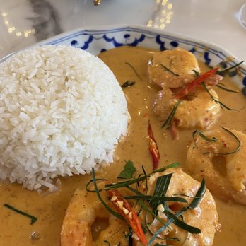 Kin Dee - Panang curry with shrimp - Thai Near Me - Houston, Texas