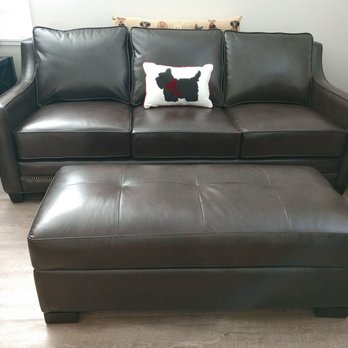 Arizona Leather - Sleeper sofa and ottoman - Furniture Stores Near Me - Agoura Hills, California Arizona Leather - Sleeper sofa and ottoman - Furniture Stores Near Me - Agoura Hills, California