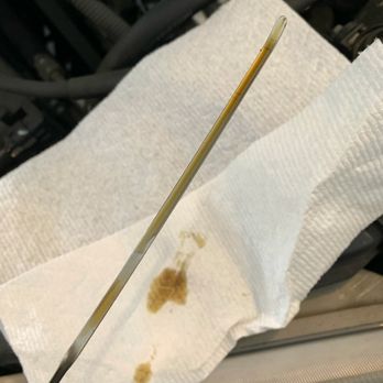 Valvoline Instant Oil Change - This is what the dipstick looked like when I pulled it right before driving back for them to drain the excess oil. - Oil Change Stations Near Me - Olympia, Washington Valvoline Instant Oil Change - This is what the dipstick looked like when I pulled it right before driving back for them to drain the excess oil. - Oil Change Stations Near Me - Olympia, Washington