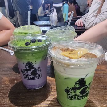 Ape Coffee - Midnight Ape (left) and Monkey Business (right) - Coffee & Tea Near Me - Orange, California