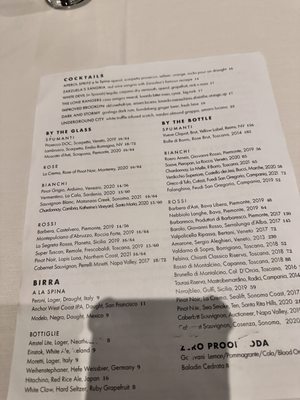 Menu photo 6 Palio San Francisco, CA