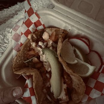 Poncho's Taqueria - This is a shrimp taco well done with homemade tortillas - Tacos Near Me - Los Angeles, California Poncho's Taqueria - This is a shrimp taco well done with homemade tortillas - Tacos Near Me - Los Angeles, California