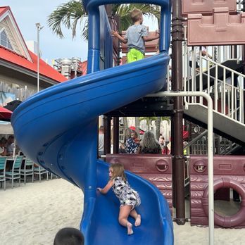 Dead Freddies Island Grill - Playground next to table. - American Near Me - Ocean City, Maryland Dead Freddies Island Grill - Playground next to table. - American Near Me - Ocean City, Maryland