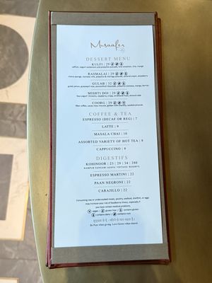 Menu photo 8 Musaafer New York, NY Menu photo 8 Musaafer New York, NY