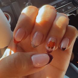Gel x almond nails Gel x almond nails
