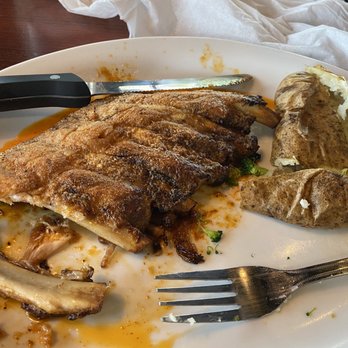 Ruby Tuesday - This is the half rack Hot Nashville ribs. It was hard, dry and not even a plate that should've been brought out to the table. - American Near Me - Denver, Colorado