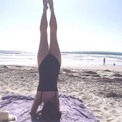 La Costa Beach - Yoga at the beach.