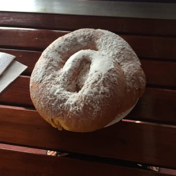 El Timón Panadería - That's a big donut. - Sandwiches Near Me - Fajardo, Puerto Rico