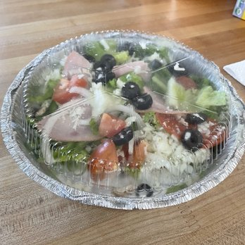 Fattes pizza - 1/2 of the medium Antipasto Salad - Pizza Near Me - Atascadero, California