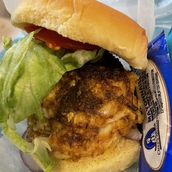 Tasty Maryland Food Truck - Bland and soft crab cake sandwich