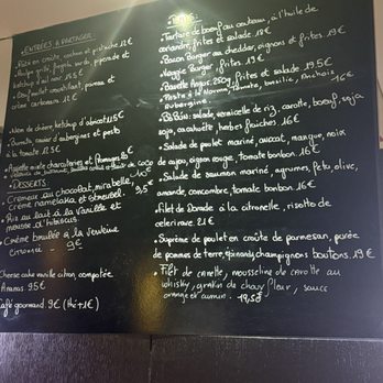 L'Écir - Menu - Bars Near Me - Paris, 75 L'Écir - Menu - Bars Near Me - Paris, 75
