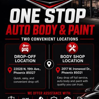 1. One Stop Auto Body & Paint