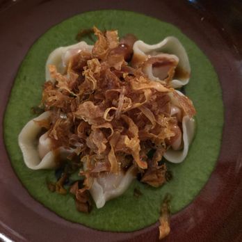 JO2 Natural Cuisine - Poached carrot ravioli - Asian Fusion Near Me - Kapaa, Hawaii