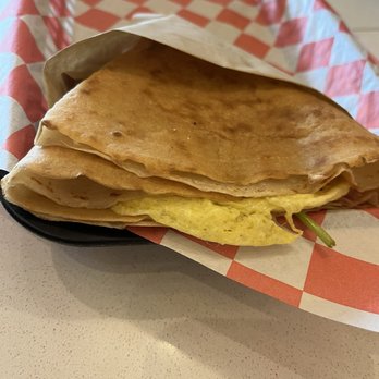 The Crepevine - crepe with egg cheese vs on spinach and mushrooms - Creperies Near Me - Altamonte Springs, Florida The Crepevine - crepe with egg cheese vs on spinach and mushrooms - Creperies Near Me - Altamonte Springs, Florida