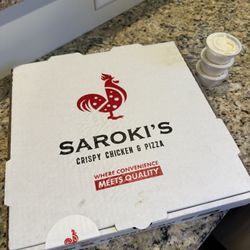 Saroki's Crispy Chicken & Pizza - Medium hot honey pizza