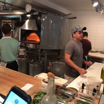 Otto - Watching them make my pizza!! - Pizza Near Me - Chester, Connecticut