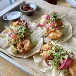 Honey Citrus Shrimp Tacos