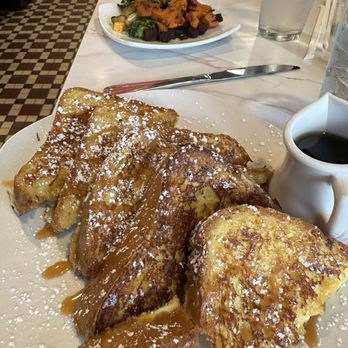 Silver Diner - Crispy Fried Brussel Sprouts Caramel French Toast - Diners Near Me - Glen Allen, Virginia