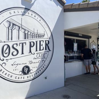 Lost Pier Cafe - Order and pickup at the window - Cafes Near Me - Laguna Beach, California