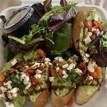 Victory Caffe - Caprese Avocado Toast - Coffee & Tea Near Me - Van Nuys, California