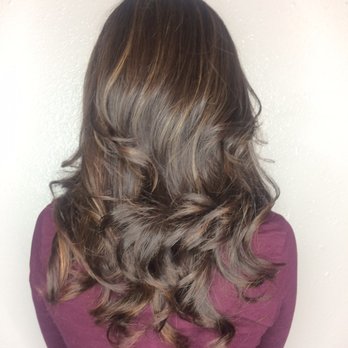 Ashen Salon - Thanks for hair designer, Kim !! Love the color and the waves. - Hair Salons Near Me - La Jolla, California