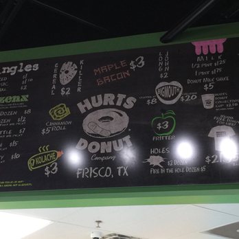 Hurts Donut - Menu - Donuts Near Me - Frisco, Texas Hurts Donut - Menu - Donuts Near Me - Frisco, Texas